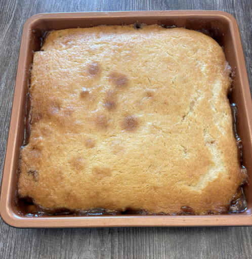 Southern Caramel Butter Banana Cobbler  – Image 1