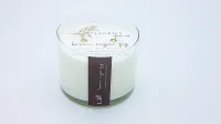 Brown Sugar Fig Classic Glass 2 Wick Soy Candle – Image 3