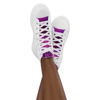 Women’s high top canvas shoes – Image 8
