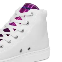 Women’s high top canvas shoes – Image 5