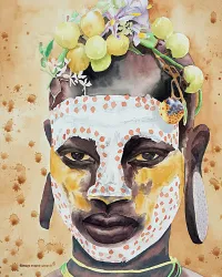 Black Beauty 24"x20" Original – Image 2