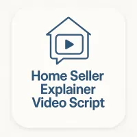 Home Seller Explainer Video Script – Image 1