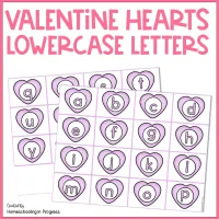 Valentine's Day Sensory Bins Alphabet Activities for Preschool & Kindergarten – Image 6