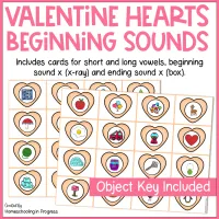 Valentine's Day Sensory Bins Alphabet Activities for Preschool & Kindergarten – Image 7