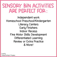 Valentine's Day Sensory Bins Alphabet Activities for Preschool & Kindergarten – Image 10
