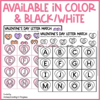 Valentine's Day Sensory Bins Alphabet Activities for Preschool & Kindergarten – Image 9