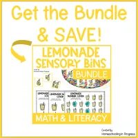 Summer Lemonade Sensory Bins Alphabet Activities for Preschool & Kindergarten – Image 11