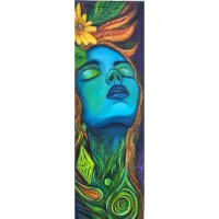 Simflower Rising - Original – Image 1
