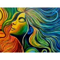 Aura Chrome - Original Oil - SOLD – Image 1