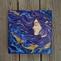 Dreaming Beneath the Current – Original Painting – Image 1