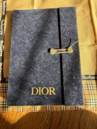 Christian Dior Novelty Notebook 2021 Velvet material birthday vip gift – Image 1