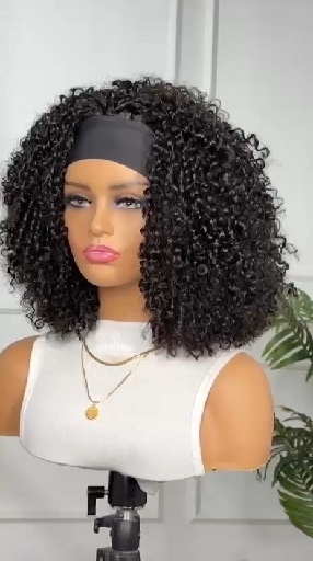 12" Pixie Curl Band Wig – Image 1