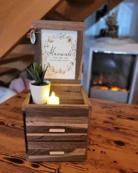Eco Rustic Table Decor Tray – Image 1