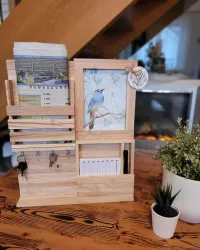 Handmade Rustic Display Tray  – Image 2
