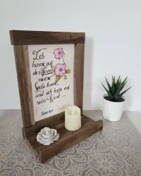 Country-Style Wooden Gift Tray  – Image 2