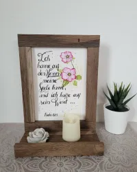 Country-Style Wooden Gift Tray  – Image 1