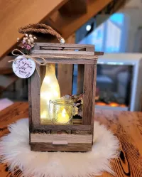 Handcrafted Wooden Accent Tray  – Image 2