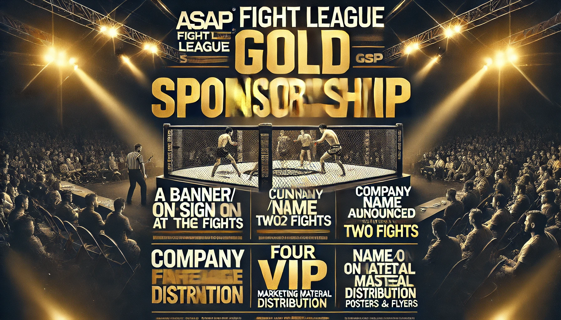 ASAP Fight League Gold Sponsorship – Image 1