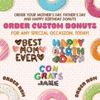 Donut Birthday Cake – Image 2