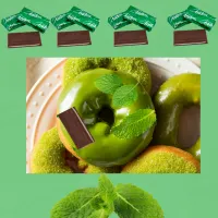 Chocolate Mint Cake Donut – Image 1