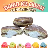 Donut Ice Cream Sandwiches – Image 1