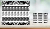 Black White Artistic Hidden Message - 20 oz Tumbler – Image 1