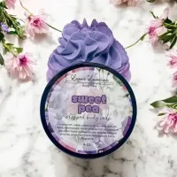 Sweet Pea – Whipped Body Soap - 4 oz.