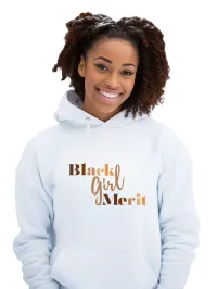 Black Girl Merit Signature Tee - Available in Tee, Hoodie, Sweatshirt or Crop! – Image 5