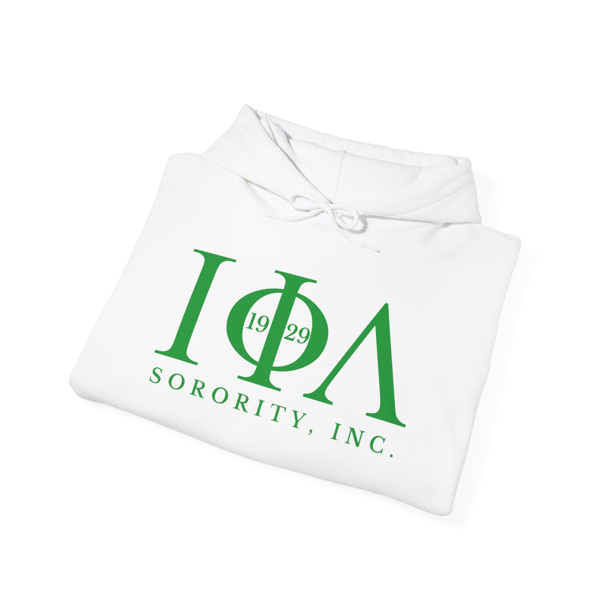 Iota Phi Lambda Classic Sweatshirt/Hoodie – White, Hoodie, S