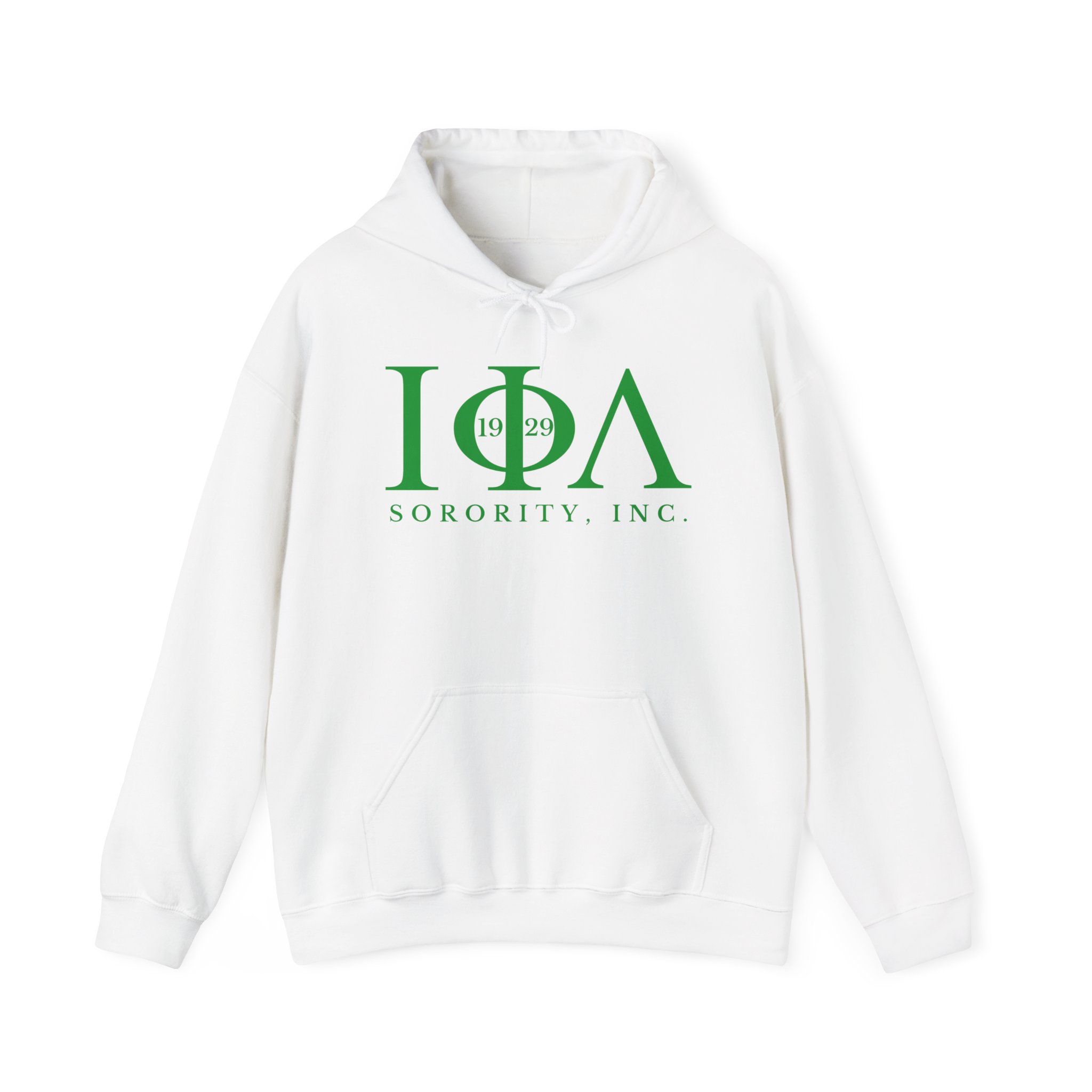 Iota Phi Lambda Classic Sweatshirt/Hoodie – White, Hoodie, 3XL