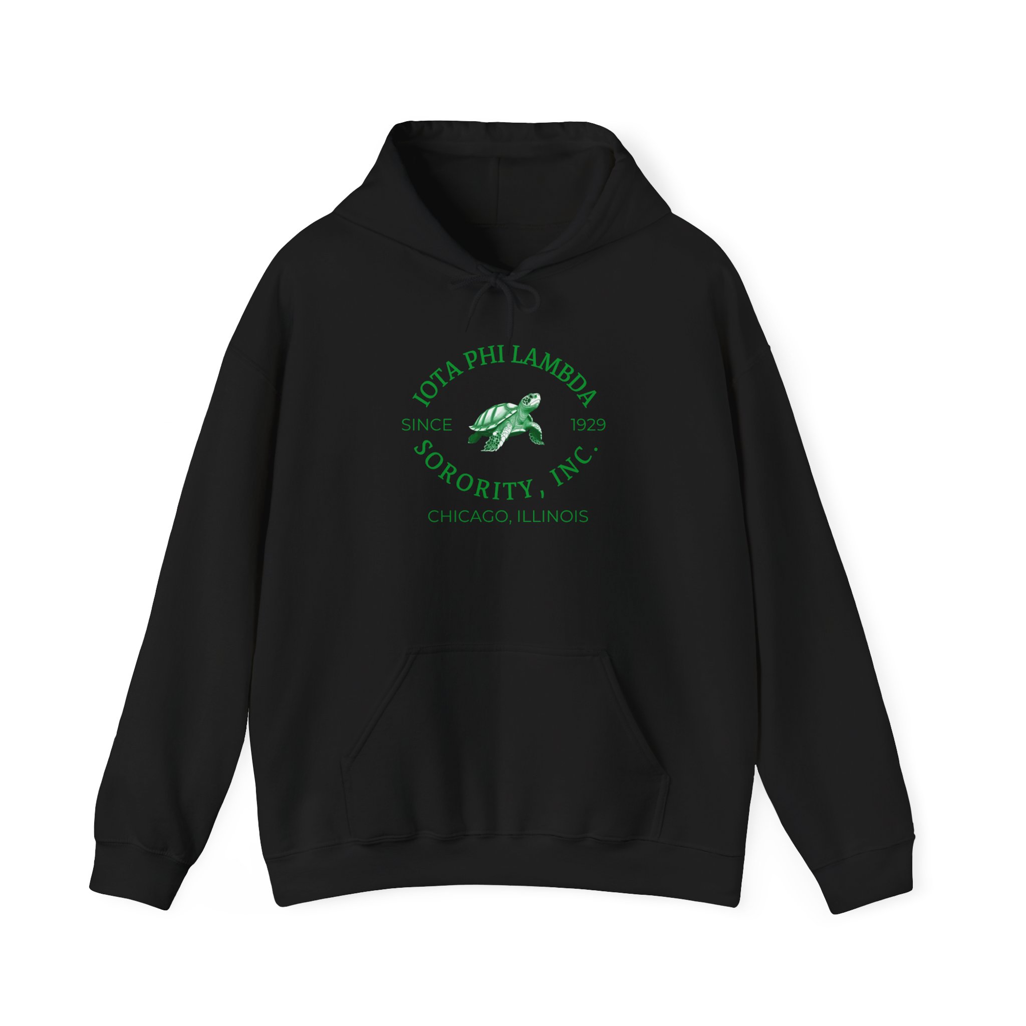Vintage Iota Sweatshirt/Hoodie – Hoodie, Black, S