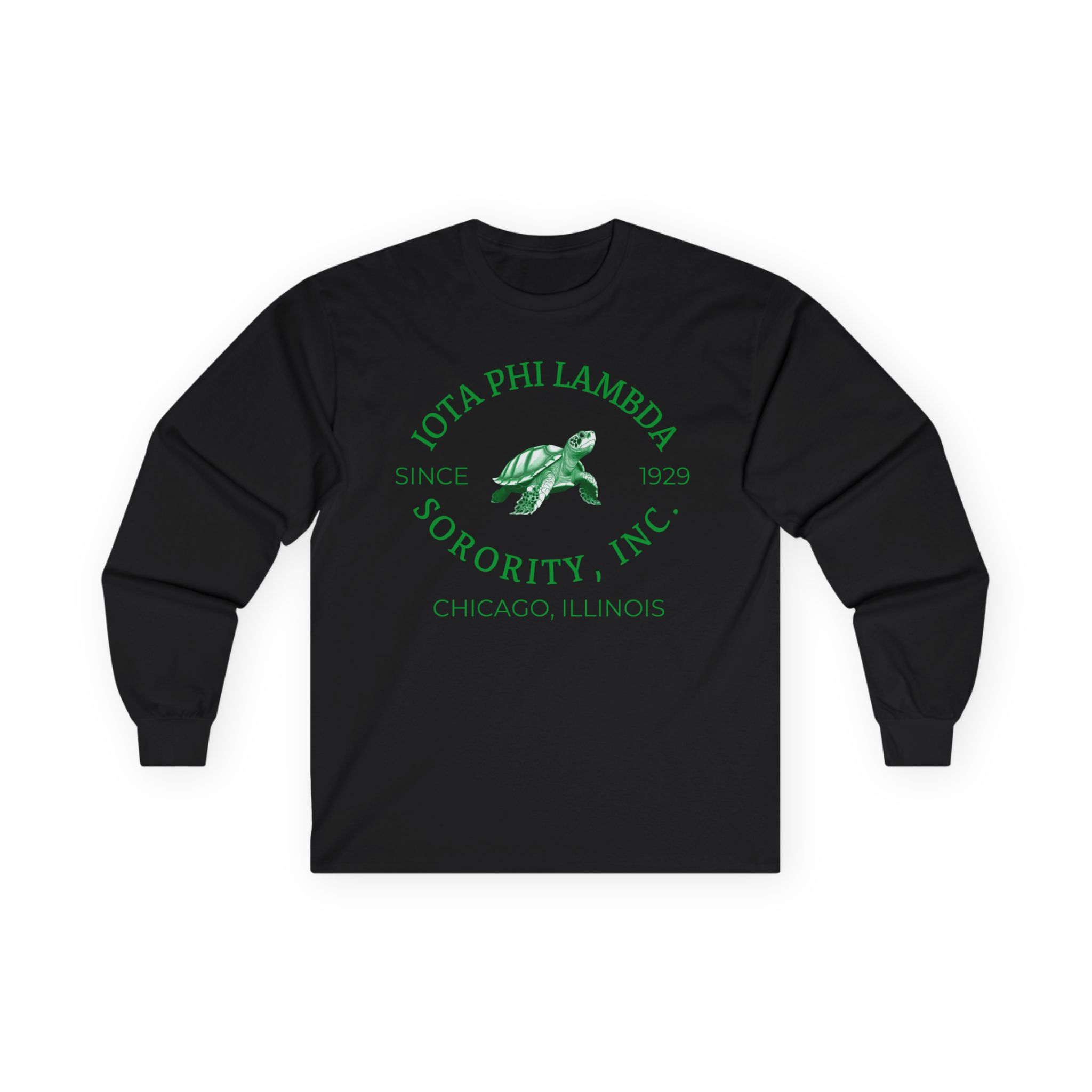 Vintage Iota Shirt – Long Sleeve, Black, XL