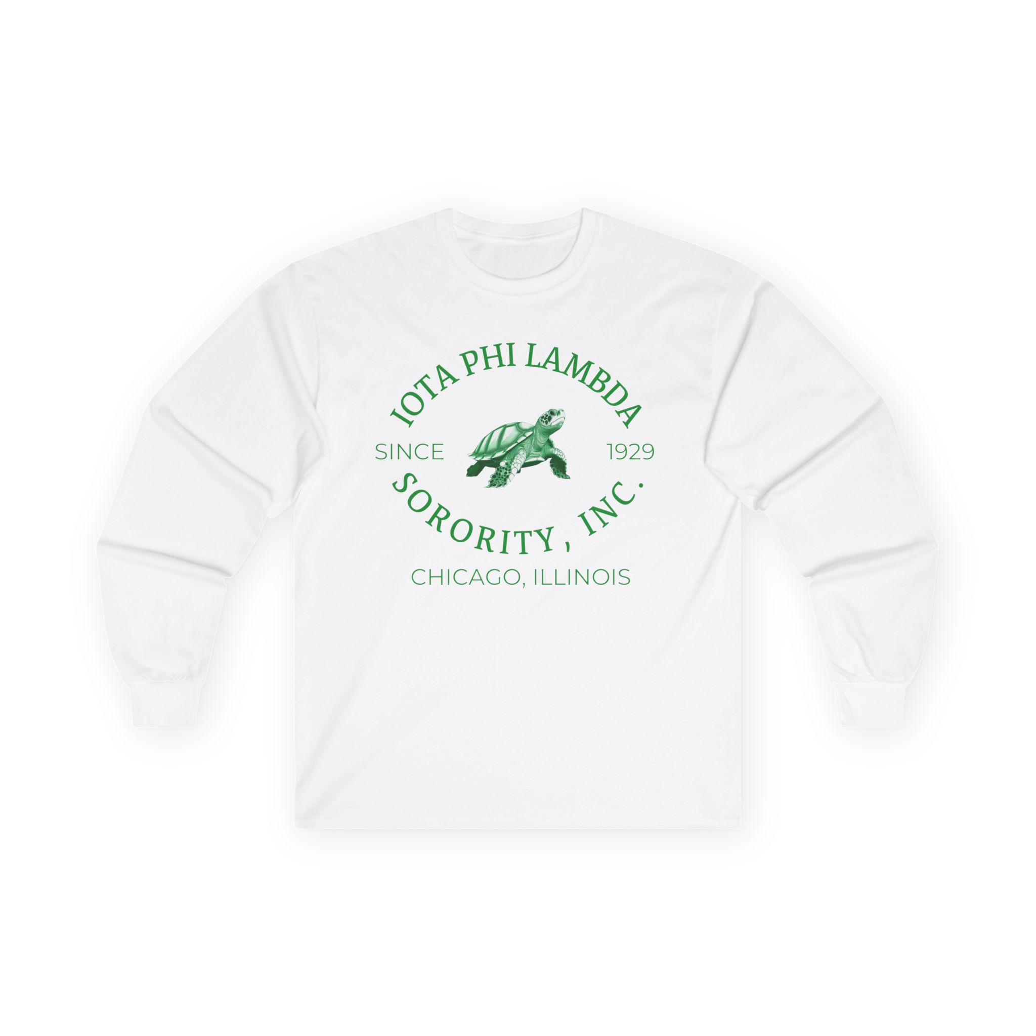 Vintage Iota Shirt – Long Sleeve, White, L