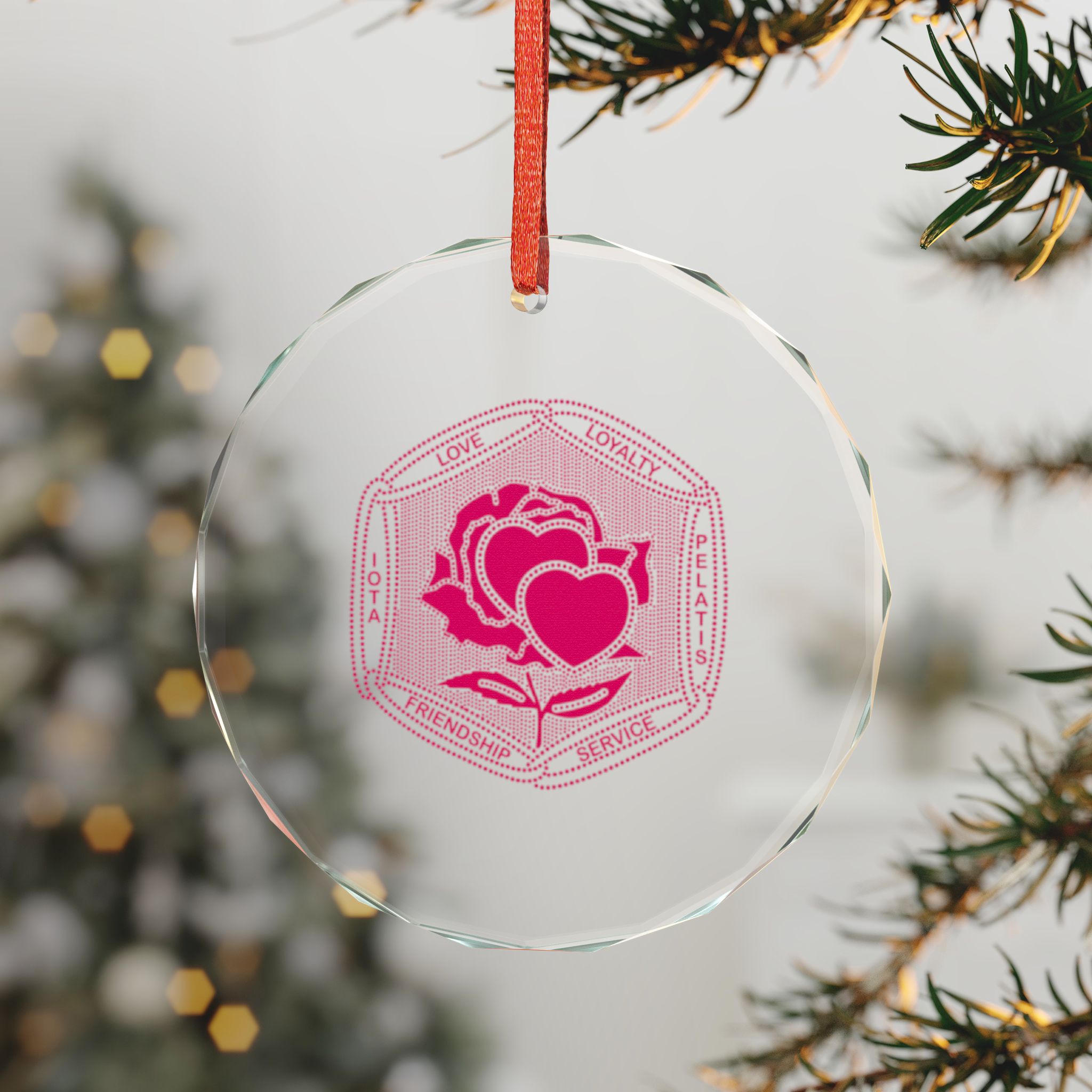 Pelatis Glass Ornament – No