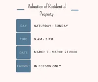 Valuation of Residential Property  – Image 1
