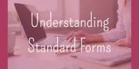 Understanding Standard Forms – Image 1