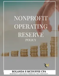 Operating Reserve Policy – Image 1