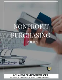 Purchasing Policy – Image 1