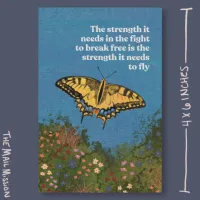 The Strength It Needs - Butterfly Postcard – Image 1