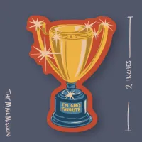 I'm God's Favorite Sticker – Image 1