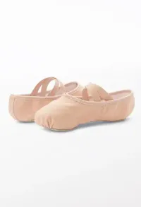 Weissman Canvas Split-Sole Ballet Shoe W200 – Image 3