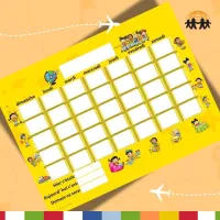 Calendar poster in French - 18x24 in Print Ready – Image 1