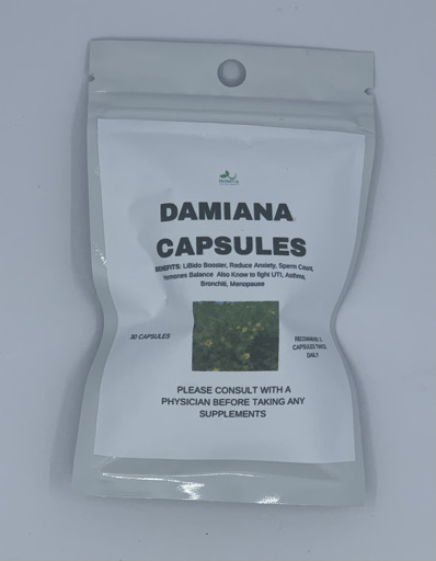 DAMIANA LEAF CAPSULES – Image 1