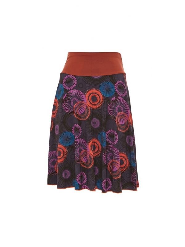 Falda Espiral de Luz – PÚRPURA , M/L
