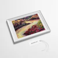 Blooming Brooke Watercolor Painting – Image 3