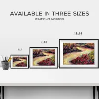 Blooming Brooke Watercolor Painting – Image 2