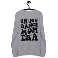 DANCE MOM ERA UNISEX ORGANIC SWEATSHIRT – XXL, Grey Melange