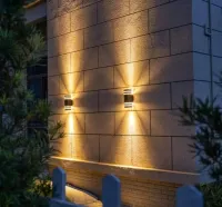 2ks Vonkajšia nástenná lampa E27 pätica – Image 2