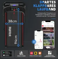 Bežecký pás skladací - bežecká dráha inteligentná – Image 7