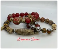 3-piece Gemstone Bracelet Set – Image 1